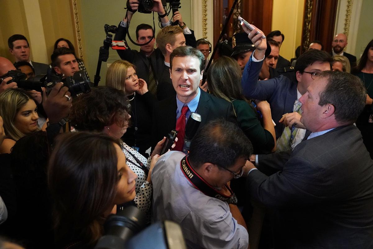 Security Breach as Trump Visits Capitol Hill