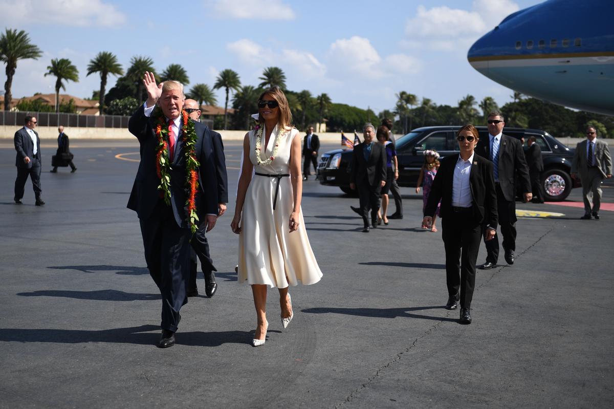 President Trump and First Lady Melania Trump Visit Hawaii