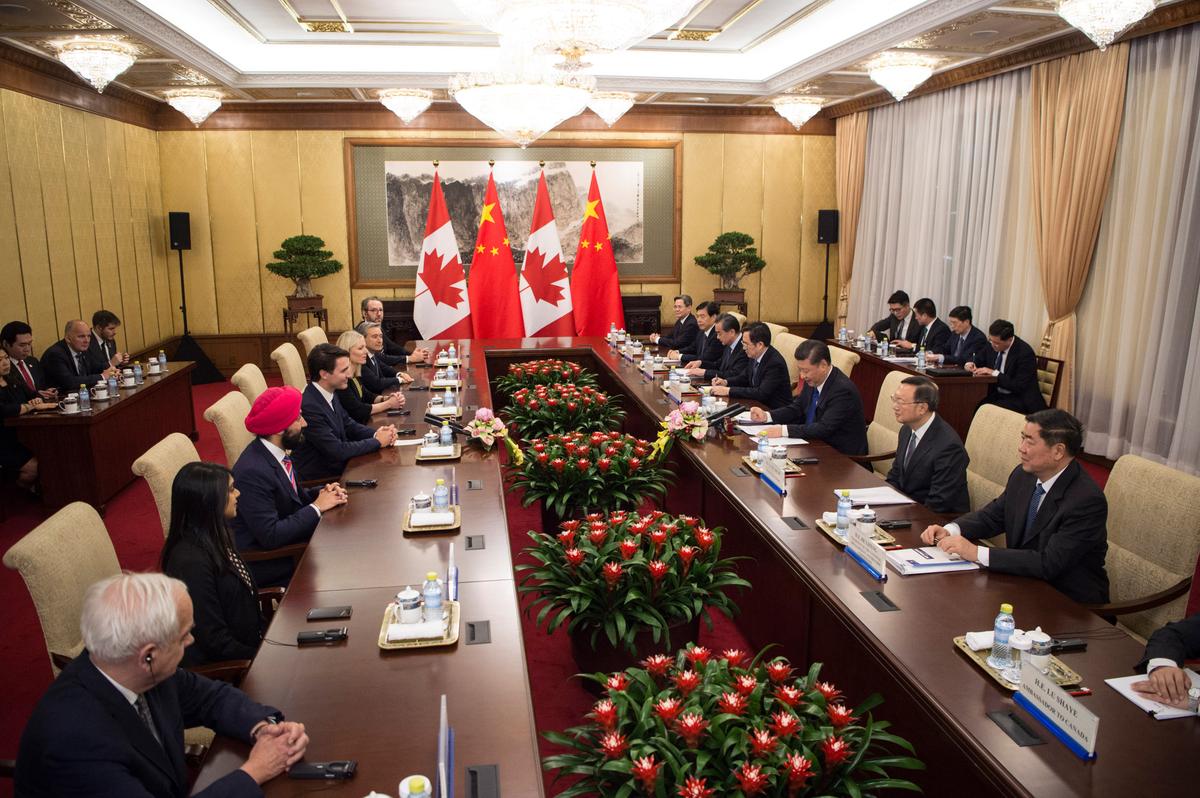 Justin Trudeau Brings Up Cases of Detained Canadians in China with Chinese Leadership