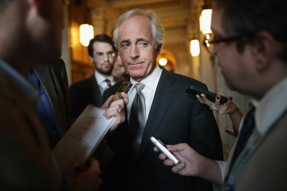 Corker Has ‘Newfound Empathy’ for Trump After Media Attacks