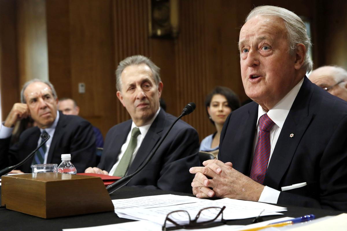 NAFTA ‘Did Not Happen by Accident,’ Mulroney Says