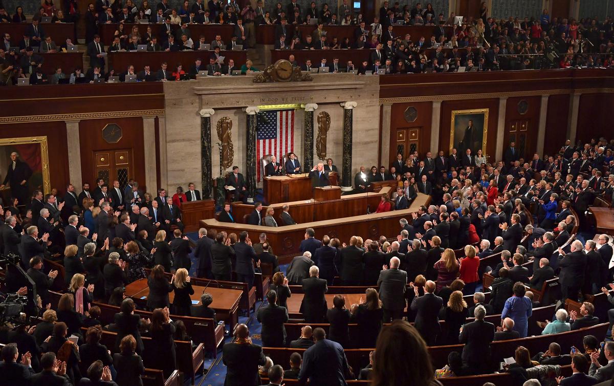 Trump in State of Union: ‘We are rediscovering the American way’