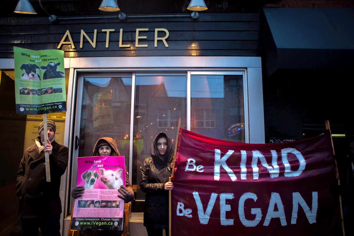 Ethical Eating Debate Arises After Vegan Protesters Target Toronto Restaurant