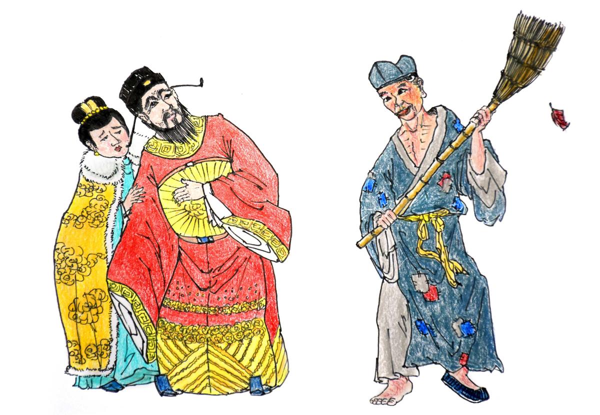 Mad Monk Swept the Qins Out of a Temple