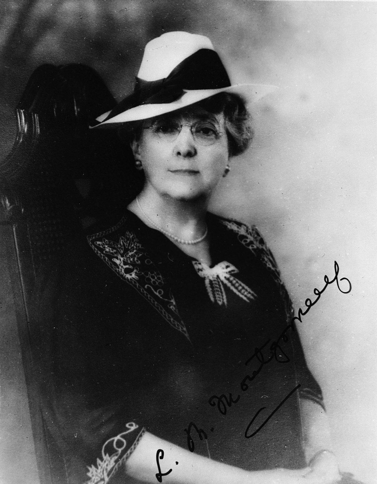 Author Lucy Maud Montgomery. (The Canadian Press/National Archives of Canada)