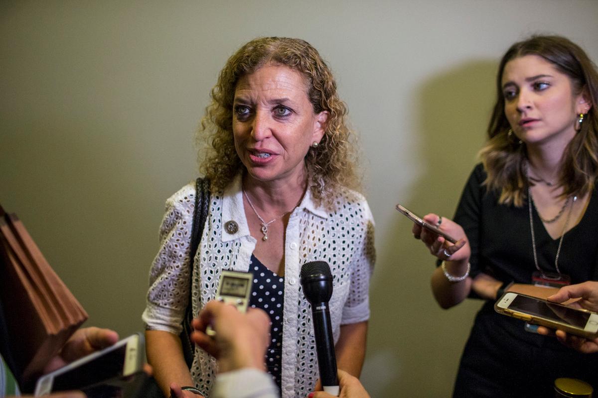 Trump Puts Focus on Wasserman Schultz in House Hacking Scandal