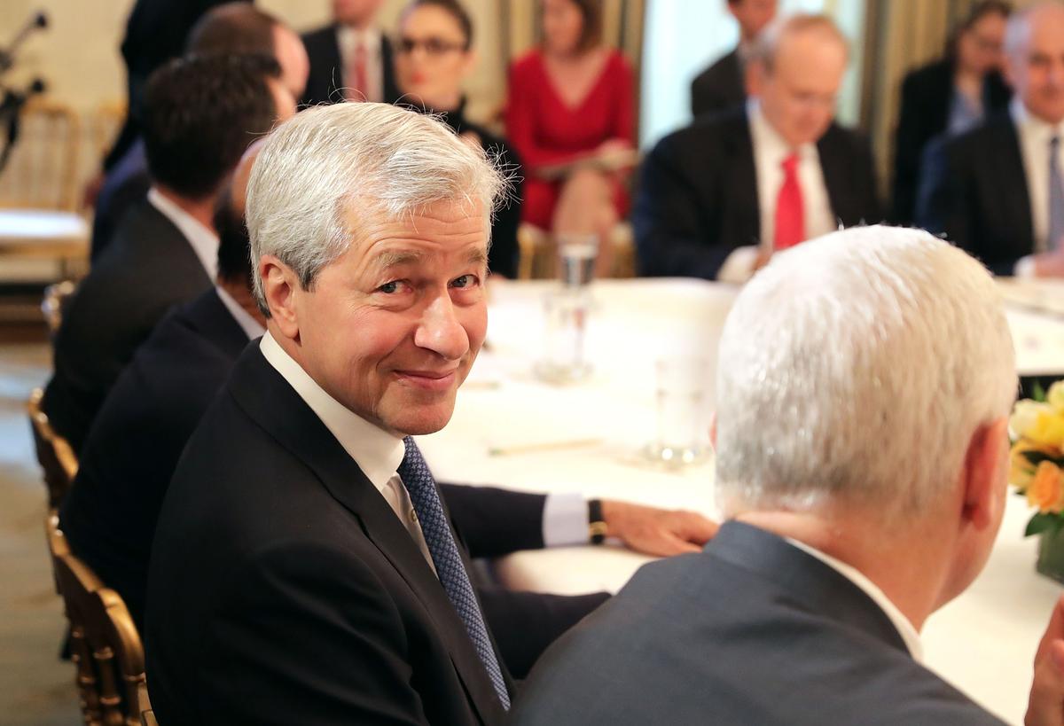 JP Morgan CEO: Trump’s Tax, Regulation Cuts Have Accelerated Growth