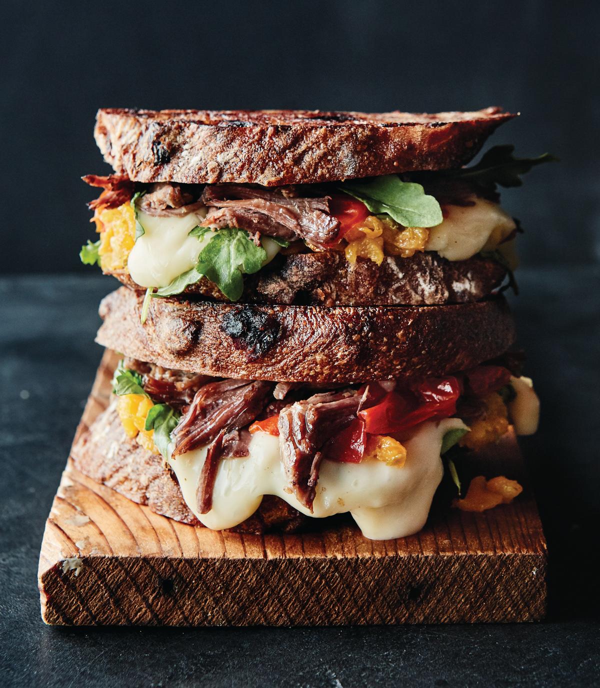 Not Your Childhood Grilled Cheese