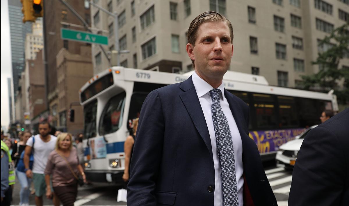 Eric Trump: Each Family Member Has Been Sent ‘White Powder’ in Mail