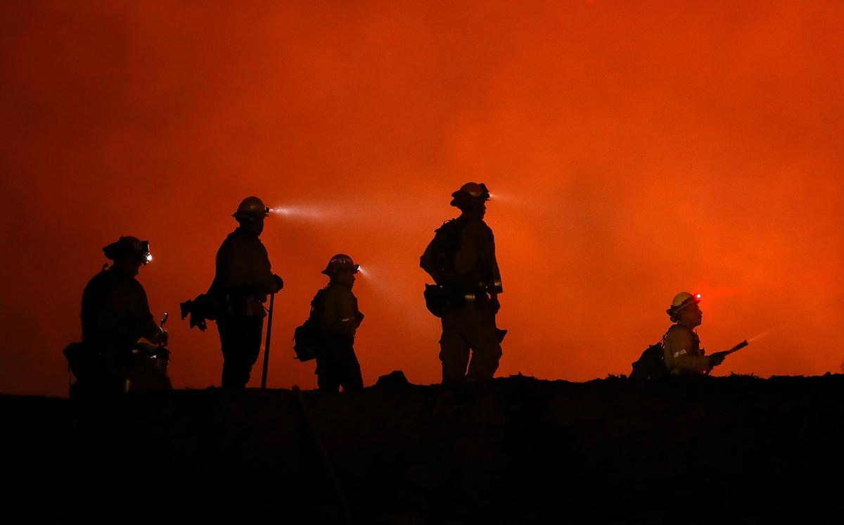 More Out-of-State Firefighters Join Californians in Fighting Wildfires