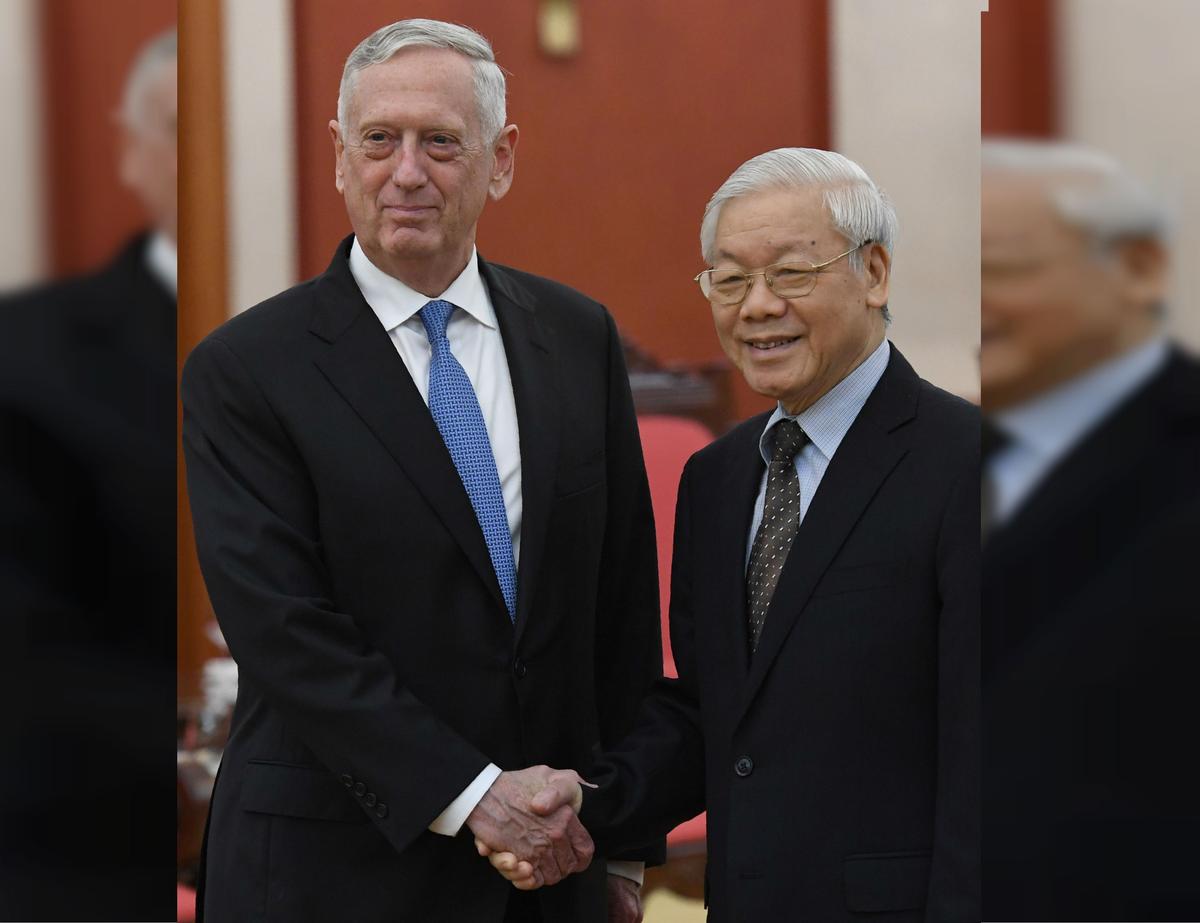 US Defense Secretary Mattis Trip to Vietnam Aimed at Countering China’s Influence