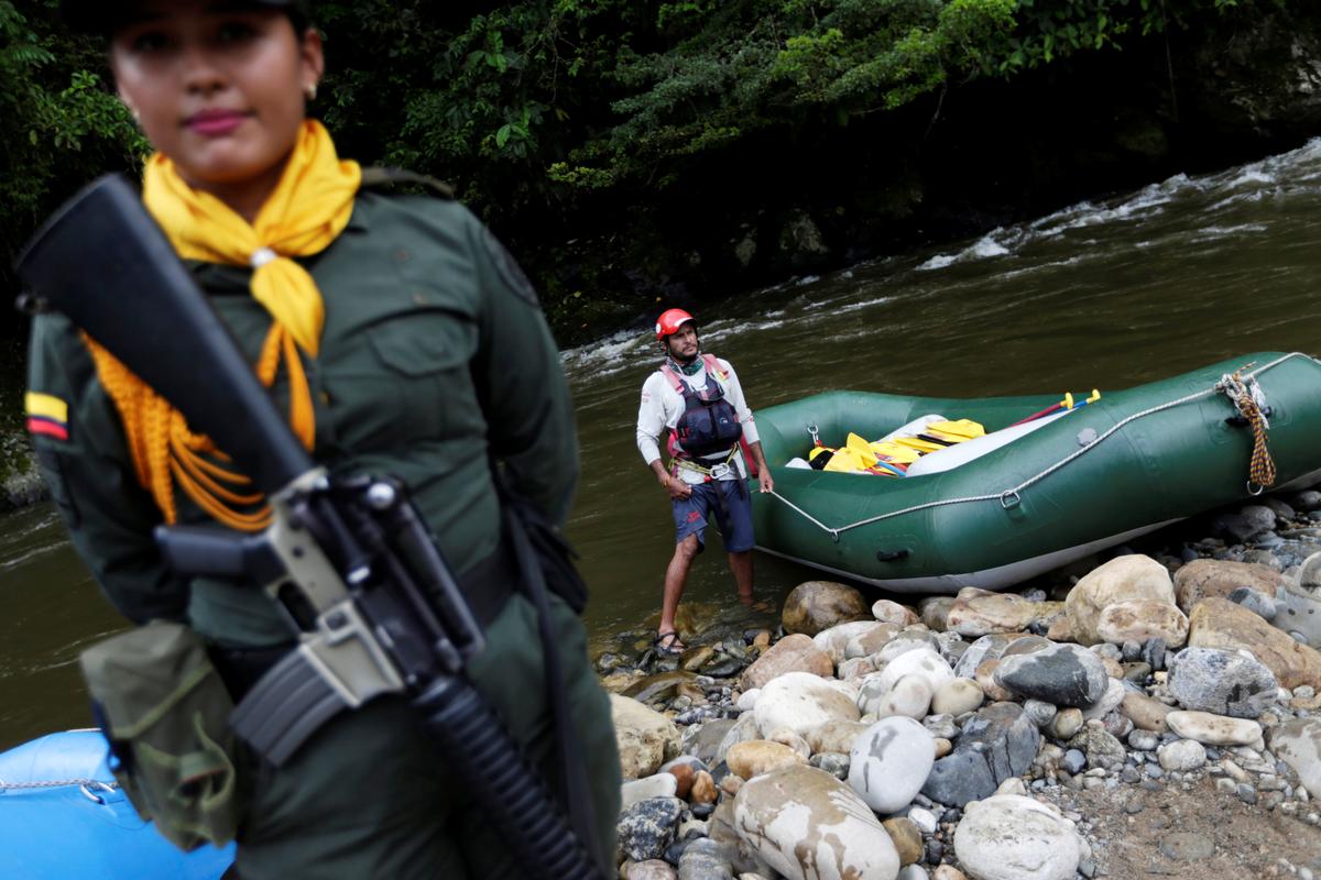 From Gunbattles to Tourism: Colombia’s Ex-rebels Turn Rafting Guides
