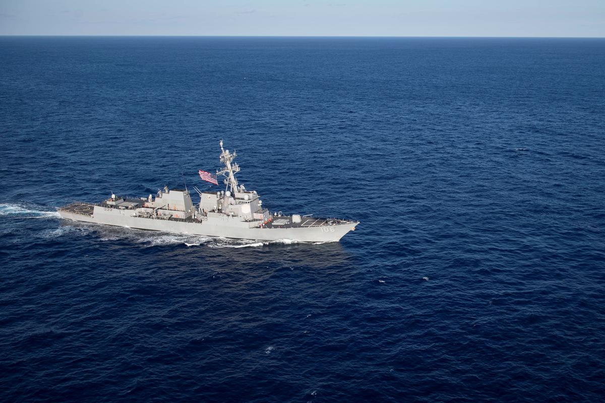 Two US Navy Ships Pass Through Taiwan Strait, Opposing China