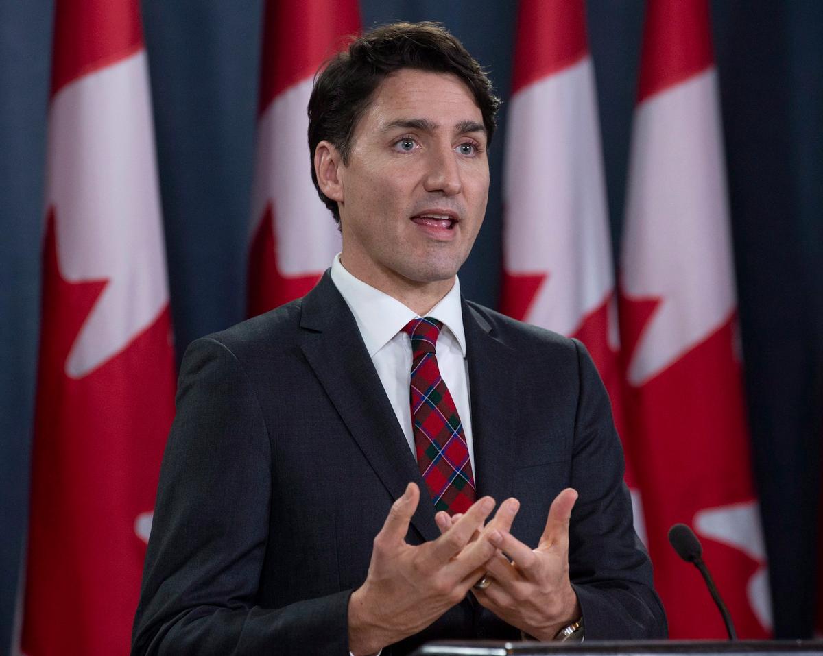 Canadian Prime Minister Trudeau Says People Around the World ‘Extremely Disturbed’ by China’s Detention of Canadians