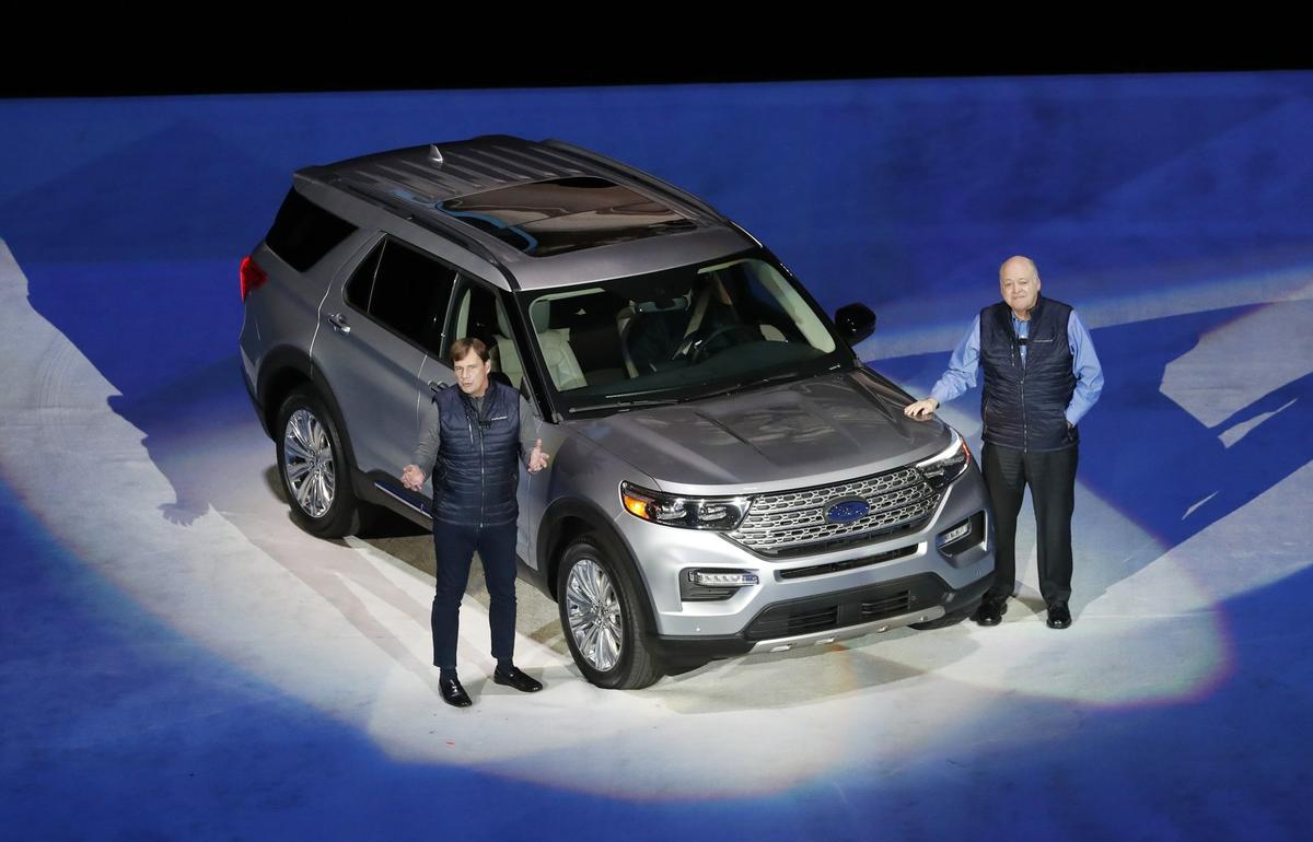 Ford and Cadillac SUVs, Toyota Sports Car Star at Auto Show