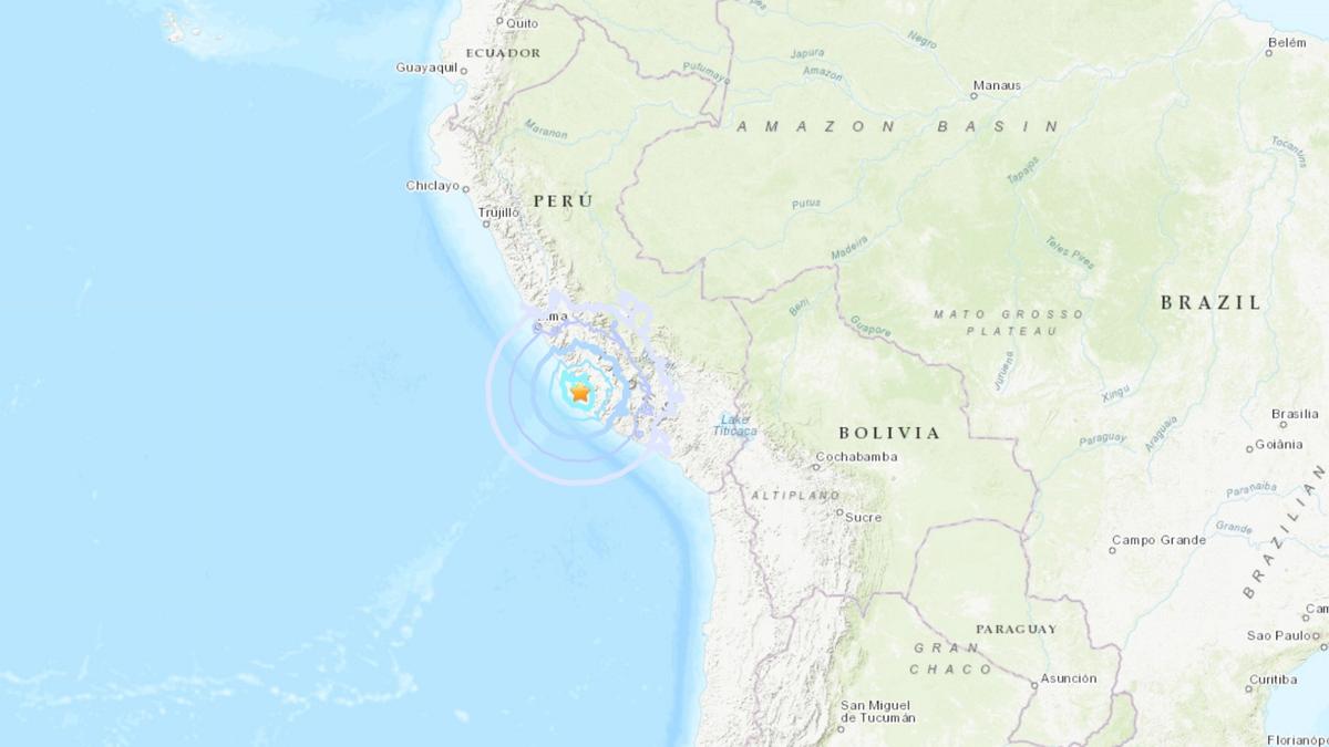 Magnitude 5.6 Earthquake Strikes Near Coast of Peru