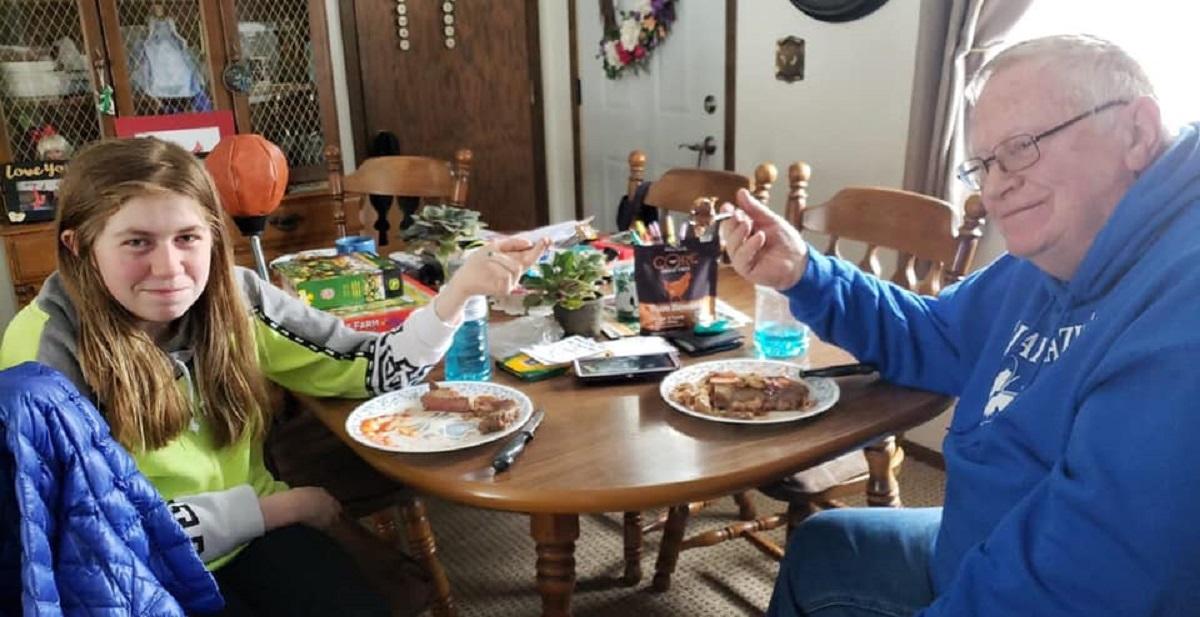 New Photo Shows Jayme Closs, Teen Held Captive for Months, Enjoying Lunch With Grandfather