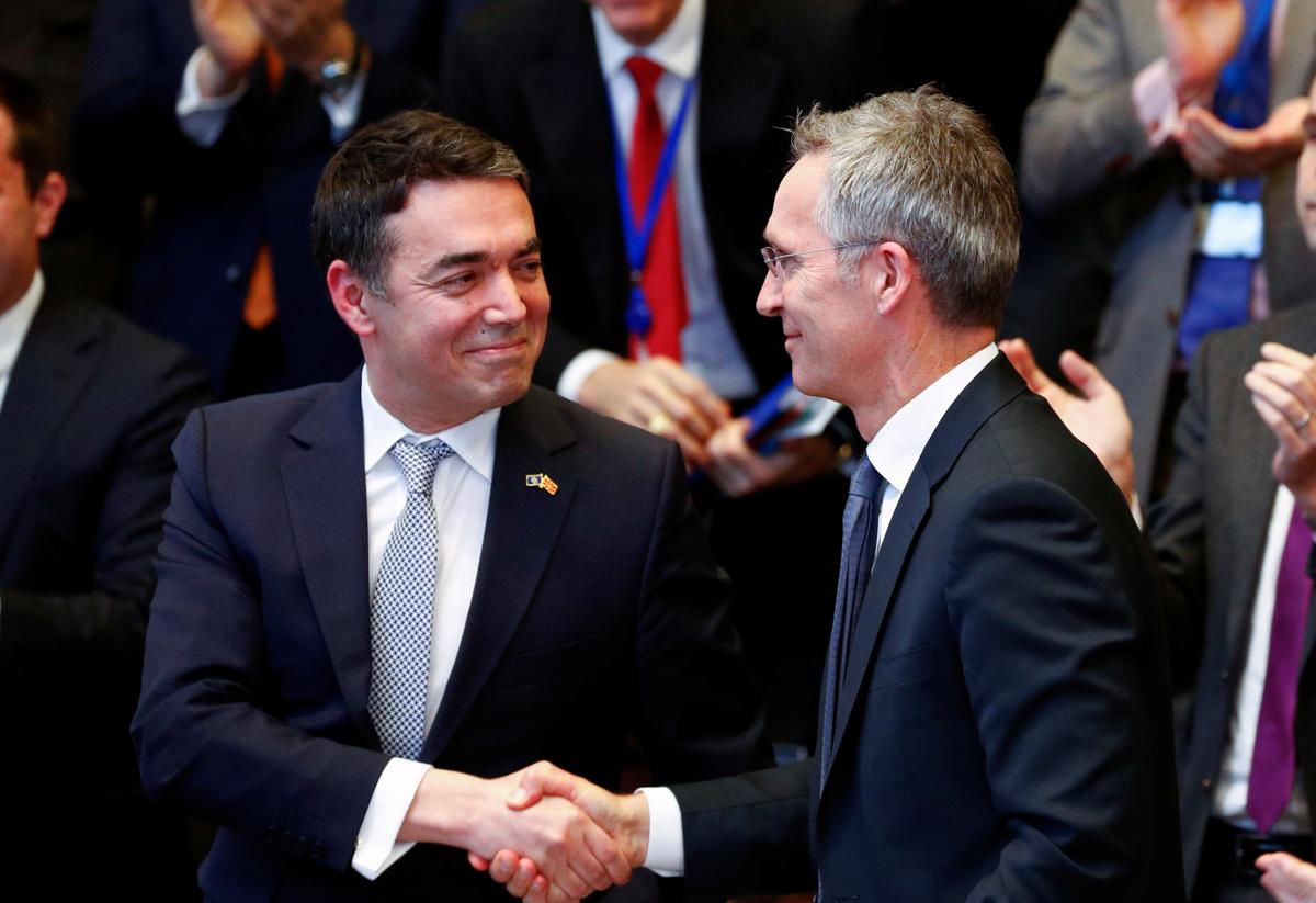 Macedonia Signs Accord to Join NATO
