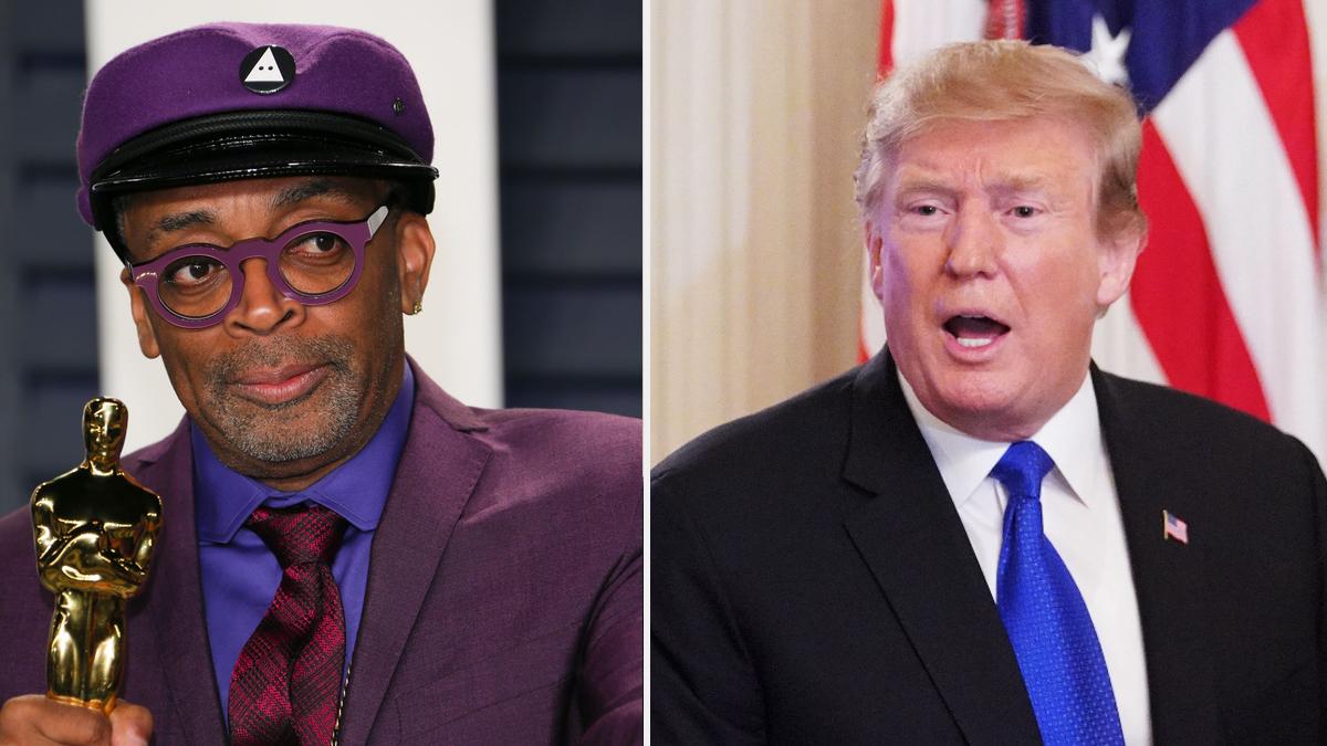Trump Hits Back at Spike Lee After Filmmaker’s Oscar Jab