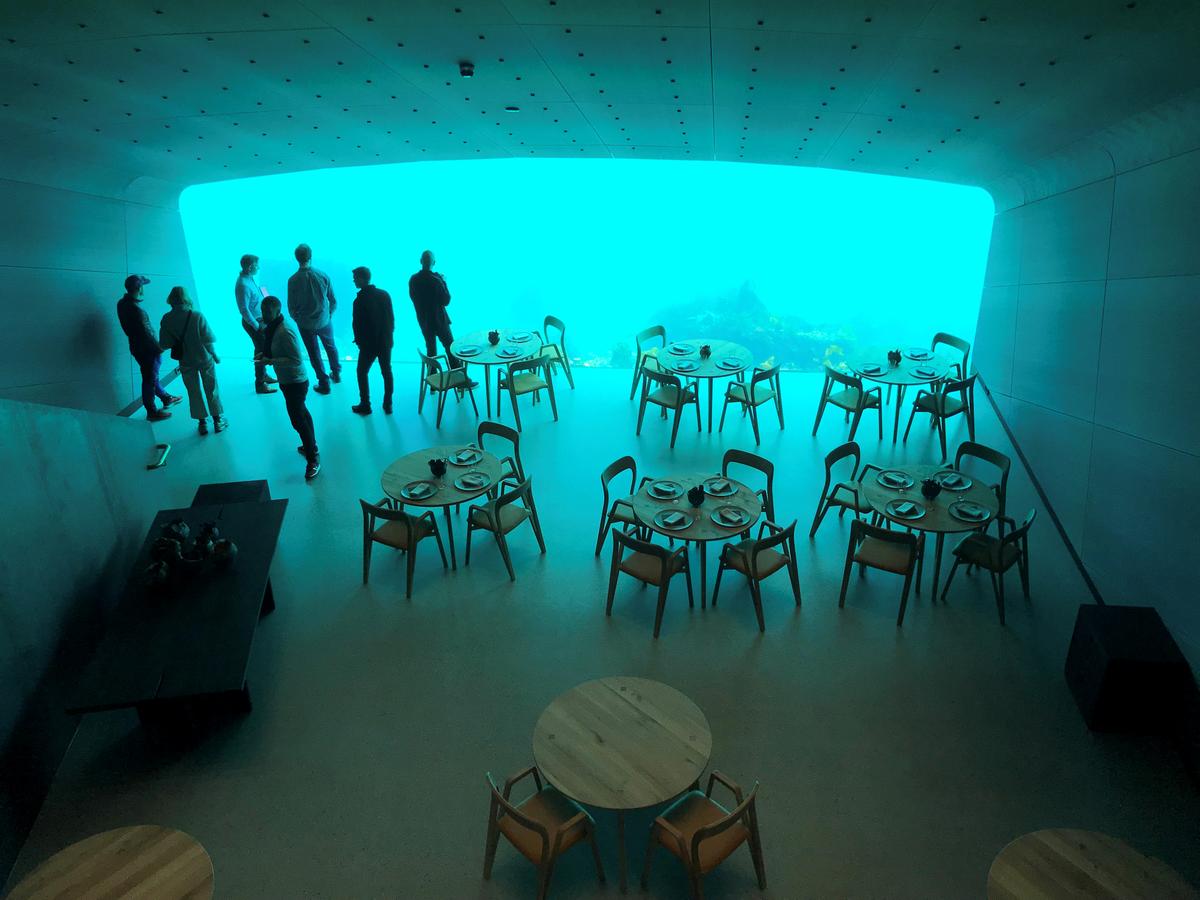 Europe’s First Underwater Restaurant Opens in Norway