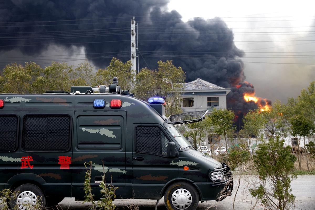 China Chemical Plant Blast Kills 62, Injures 640