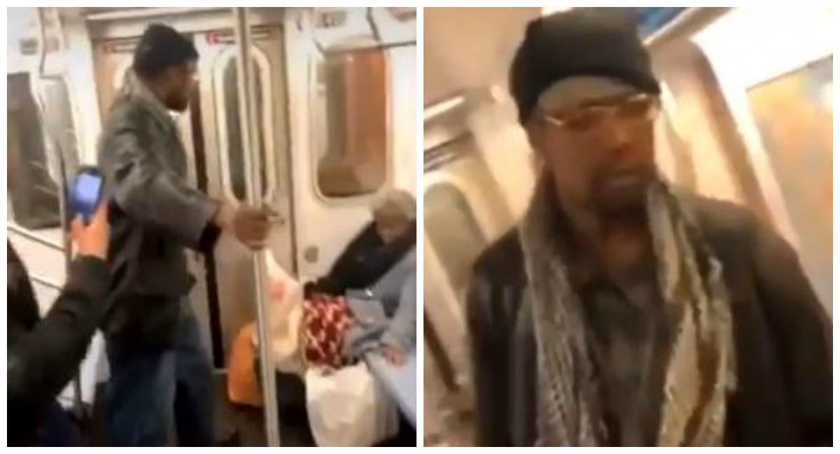 Subway Riders Film Man Kicking Elderly Woman in the Face Instead of Trying to Help