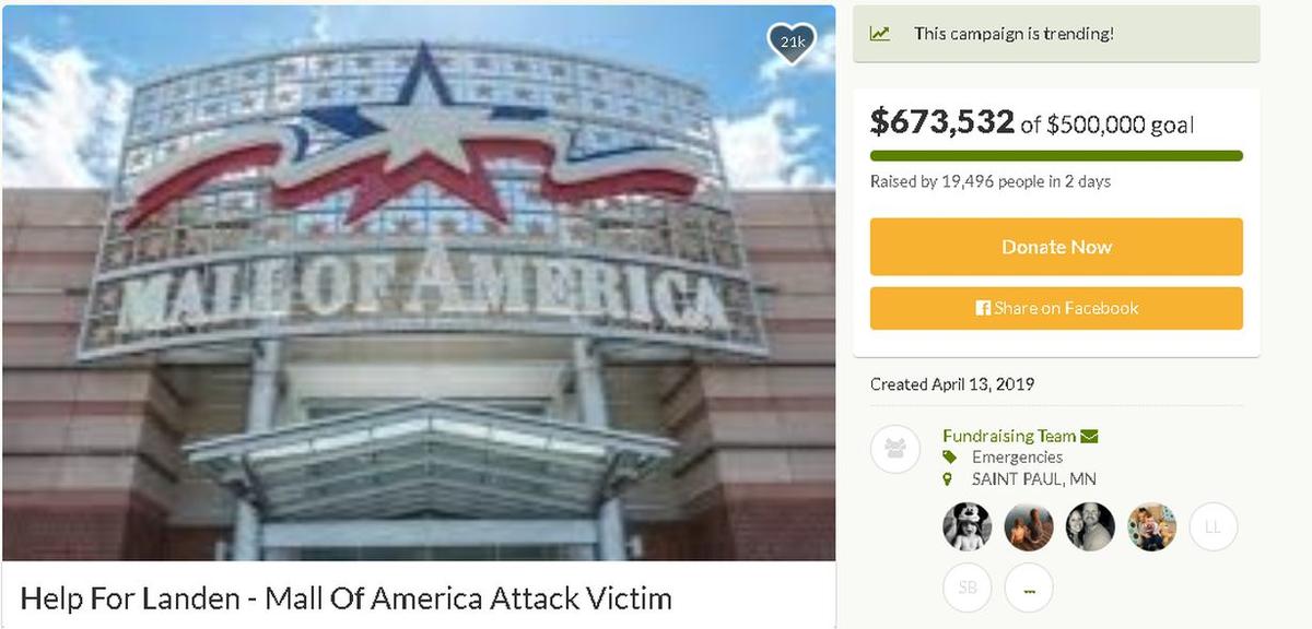 Family Member Reveals Update on Condition of Boy Who Was Thrown From Mall of America