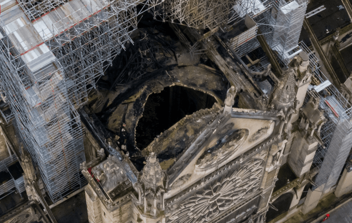 Notre Dame’s Architect Says the Heat Wave Could Cause the Cathedral’s Ceiling to Collapse