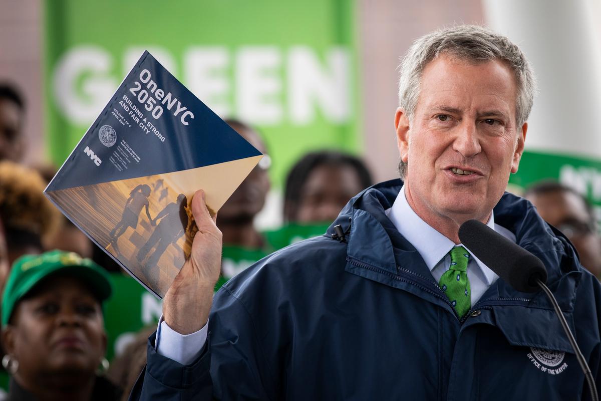 NYC Mayor Bill de Blasio to Announce Presidential Bid: Report