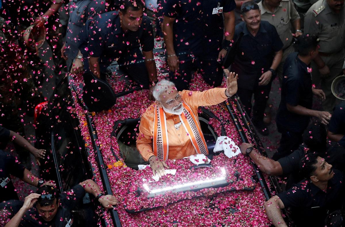 India’s Modi Set to Return to Power With a Bigger Majority, Exit Polls Show