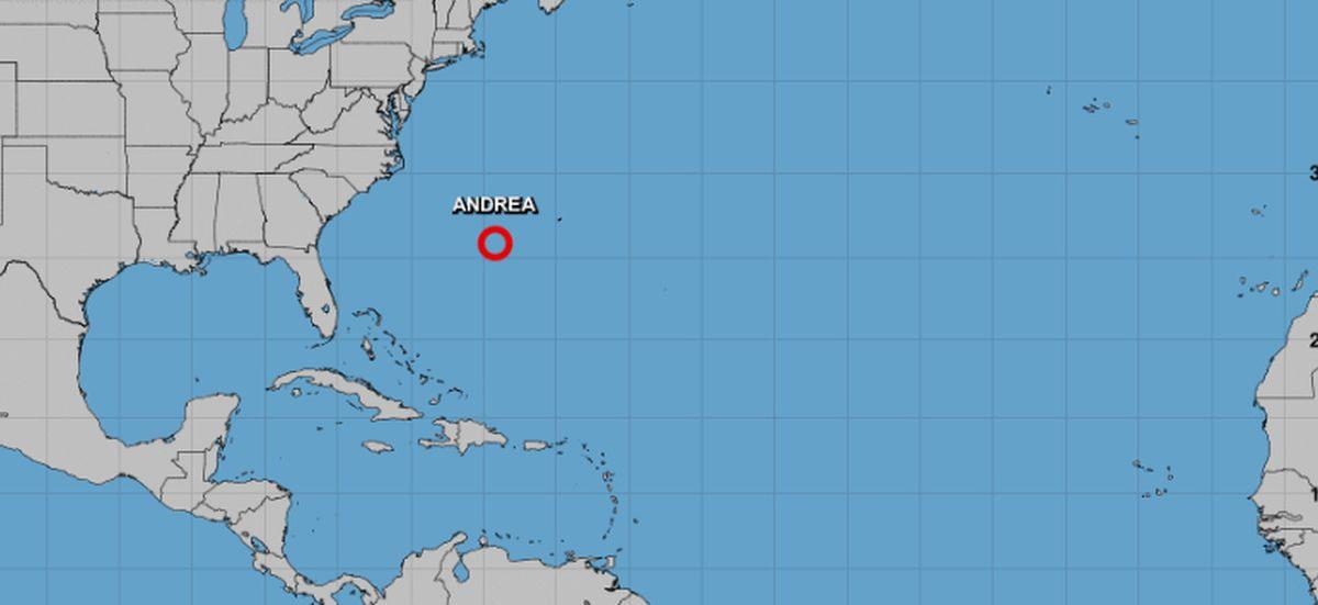 First Named Atlantic Storm Forms Hundreds of Miles From Florida