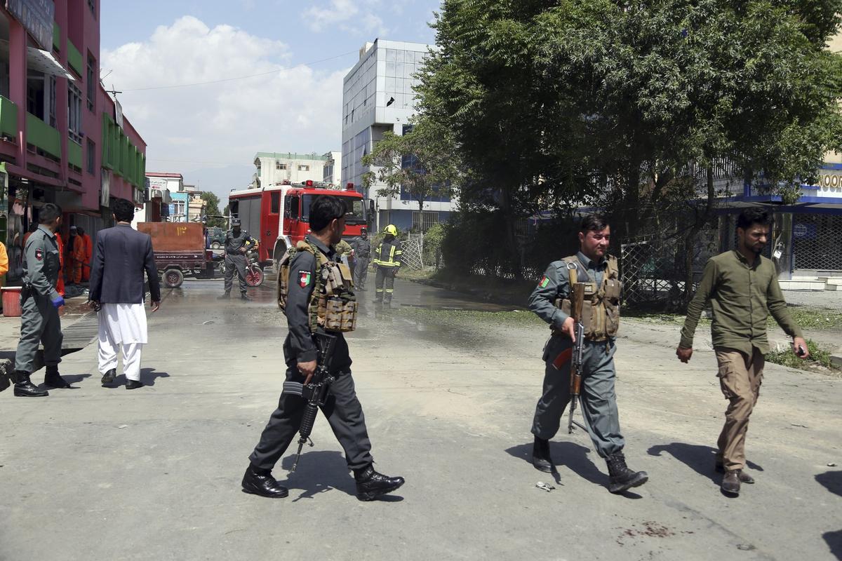 3 Bombings in Afghan Capital; 2 Killed, 2 Reporters Injured