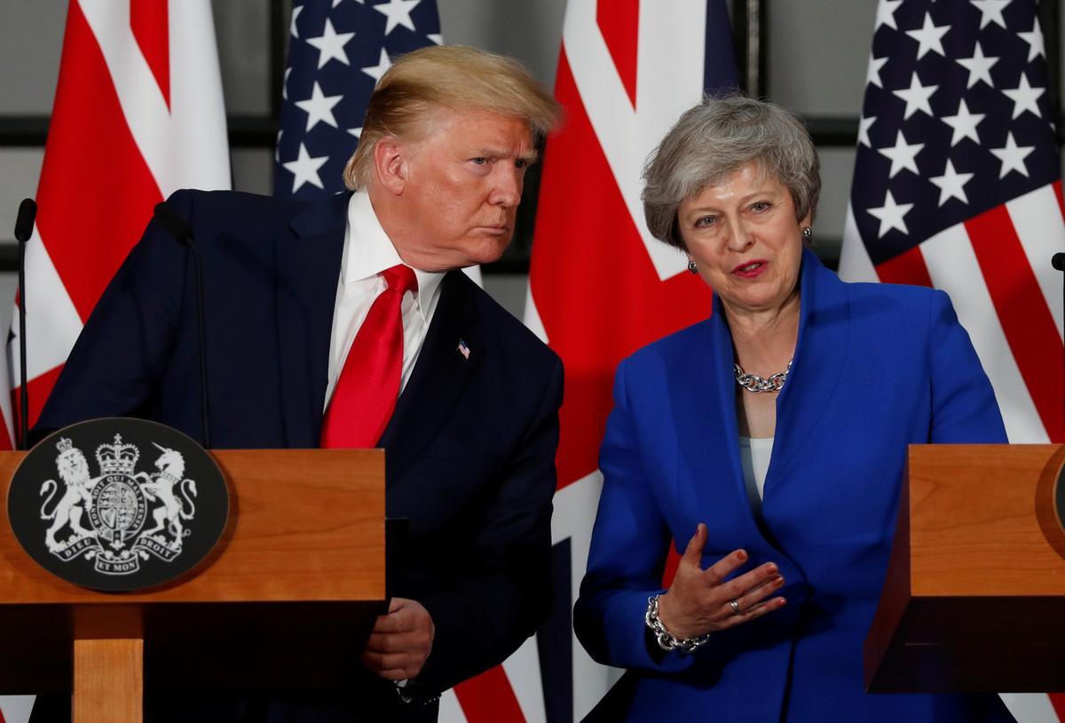 Trump Says Britain Will Get ‘Phenomenal’ Post-Brexit Trade Deal