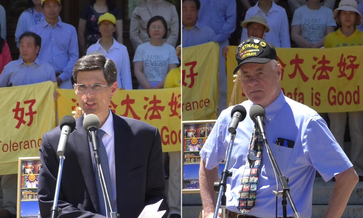 Rally in California Capitol Calls for End to Persecution and Organ Harvesting
