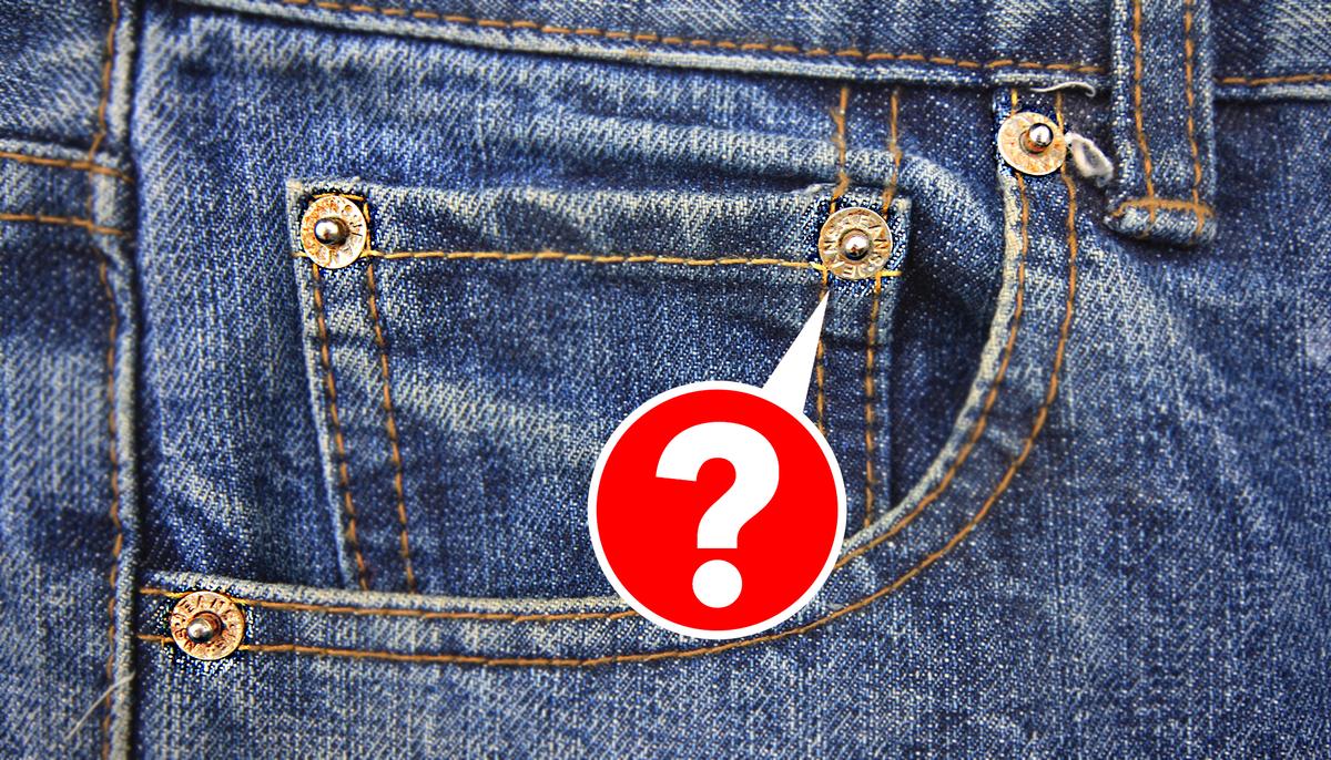 This Is Why Jeans Have Tiny Metal Studs Around Pockets, It’s Not What You Think