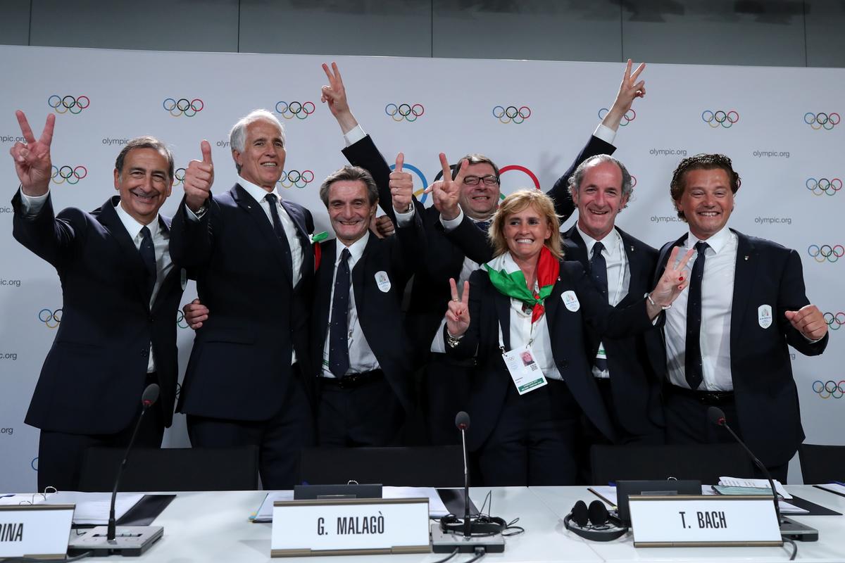 Milan and Cortina D'Ampezzo to Host 2026 Winter Games
