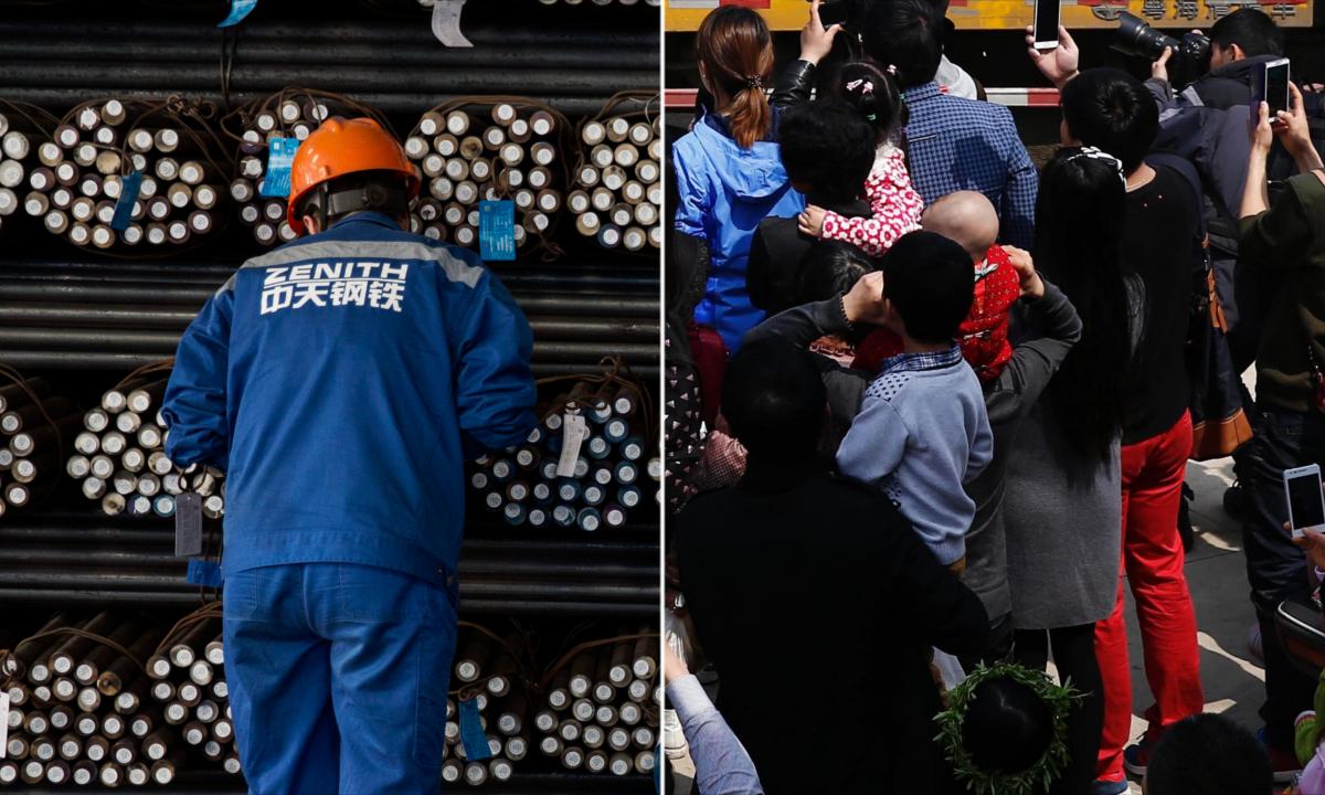 Man Crushed Under Steel Bars, Passersby Run to His Rescue