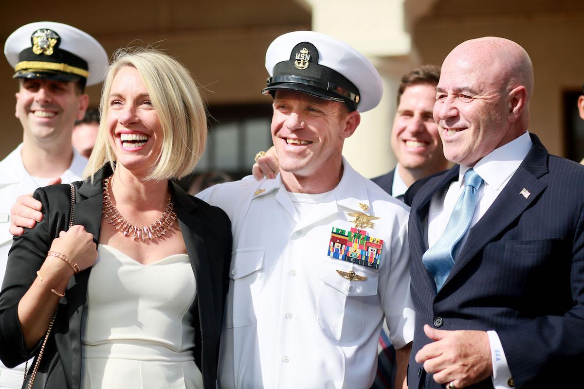 Trump Congratulates Navy SEAL Eddie Gallagher on Acquittal: ‘Glad I Could Help!’