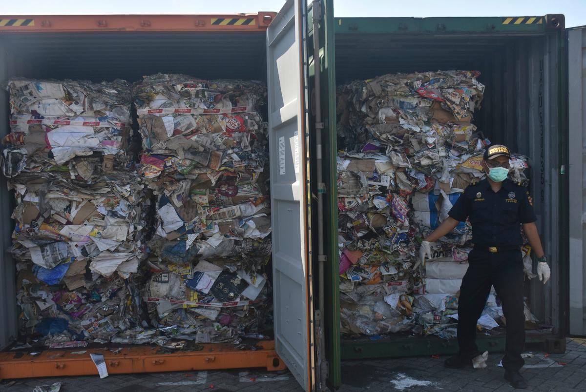 Indonesia Returning 57 Containers of Developed World’s Waste