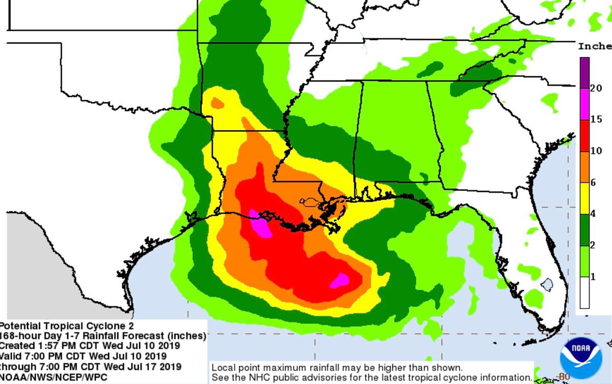 Hurricane Watches Issued for Parts of Coastal Louisiana Ahead of Storm