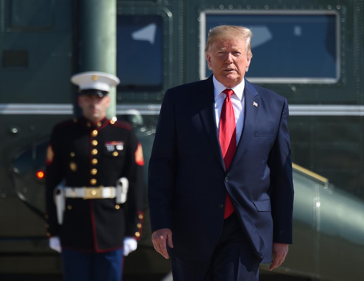 Trump Notes Dayton Shooter Had History of Supporting Antifa, Elizabeth Warren