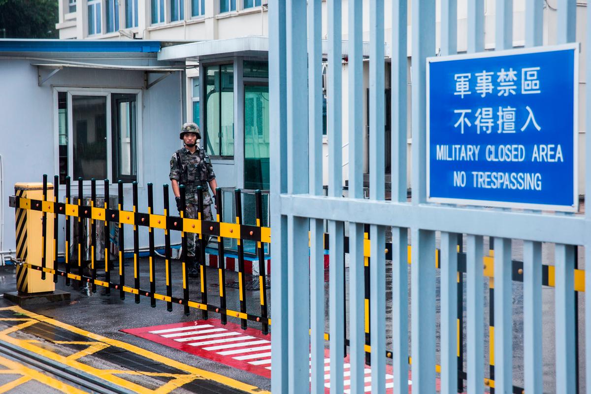 Chinese Army’s Hong Kong Garrison Releases ‘Anti-Riot’ Video, in Show of Muscle