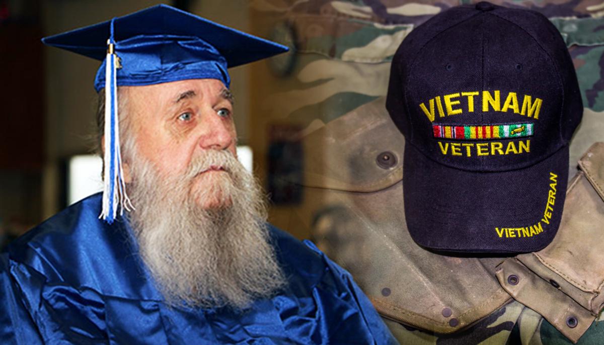 78-Year-Old Vietnam Vet Finally Gets High School Diploma 60 Years After Being Drafted