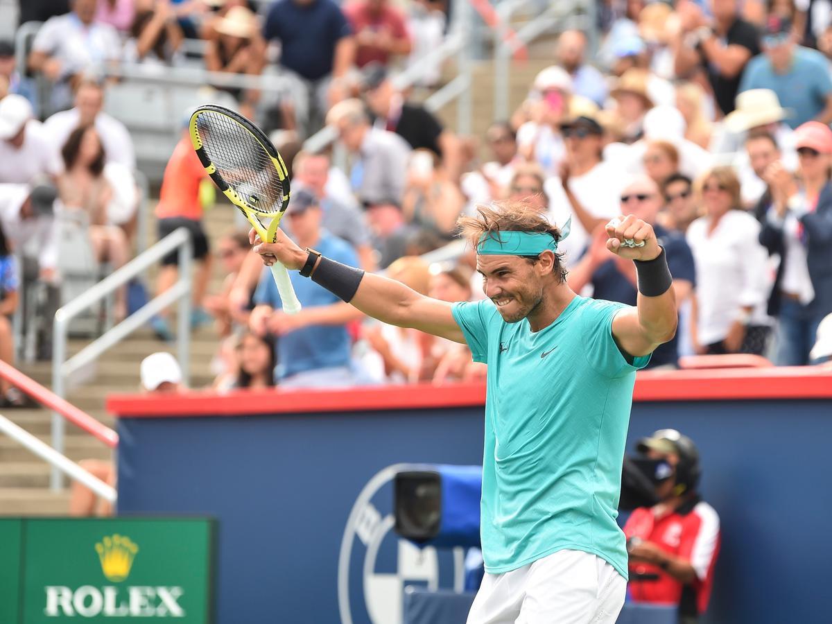 Nadal Gives Medvedev Tennis Lesson in Rogers Cup Final