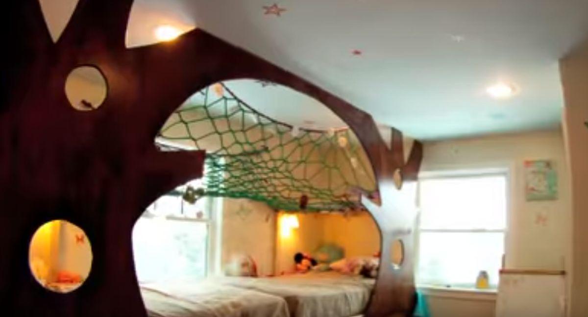 DIY Video: Father Kicks Girls out of Room, Turns It Into a ‘Treehouse’
