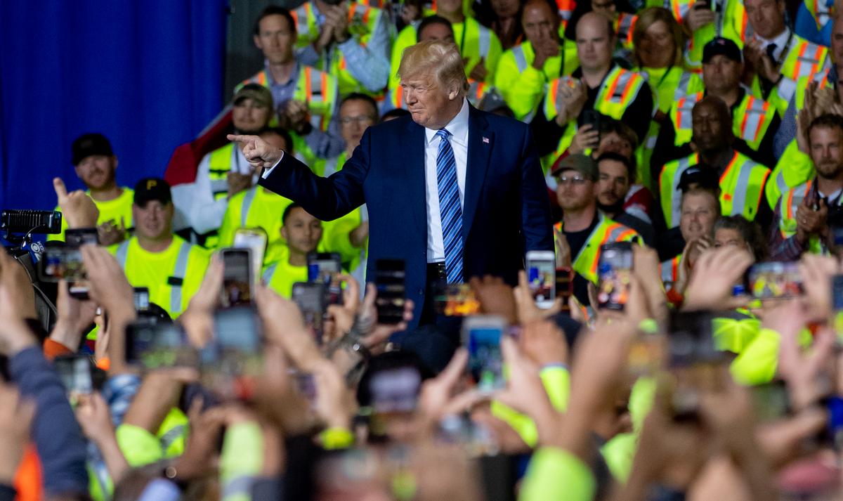 Trump Pledges to Continue Growing Energy Production, Manufacturing Jobs