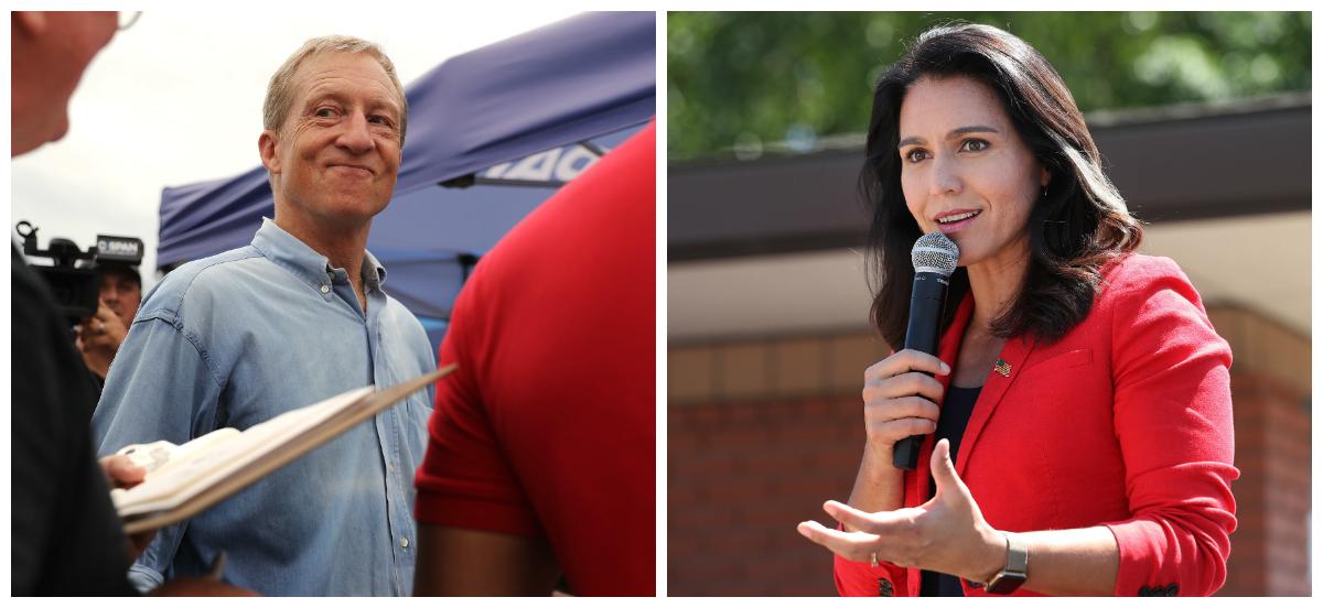 Steyer Close to Qualifying for Debate as Gabbard Gets Crucial Polls