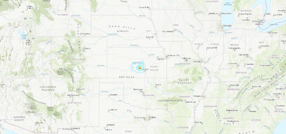 USGS: 4.2 Magnitude Earthquake Rattles Kansas, Damage Reported