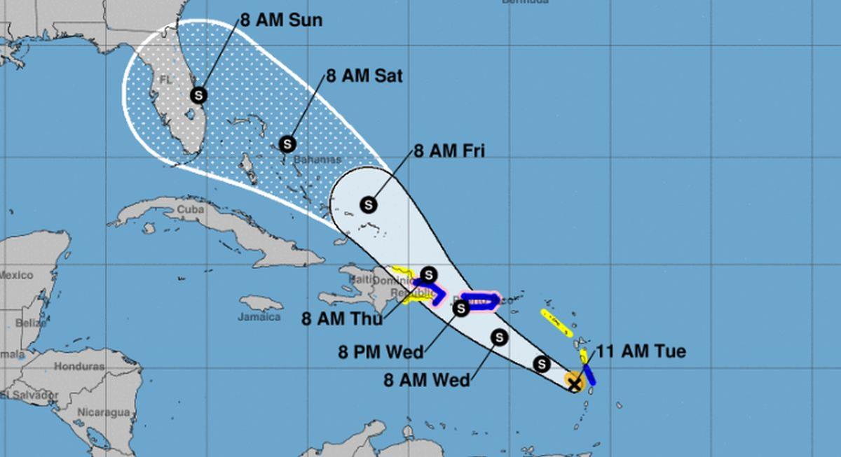 Florida Still in Direct Path of Tropical Storm Dorian