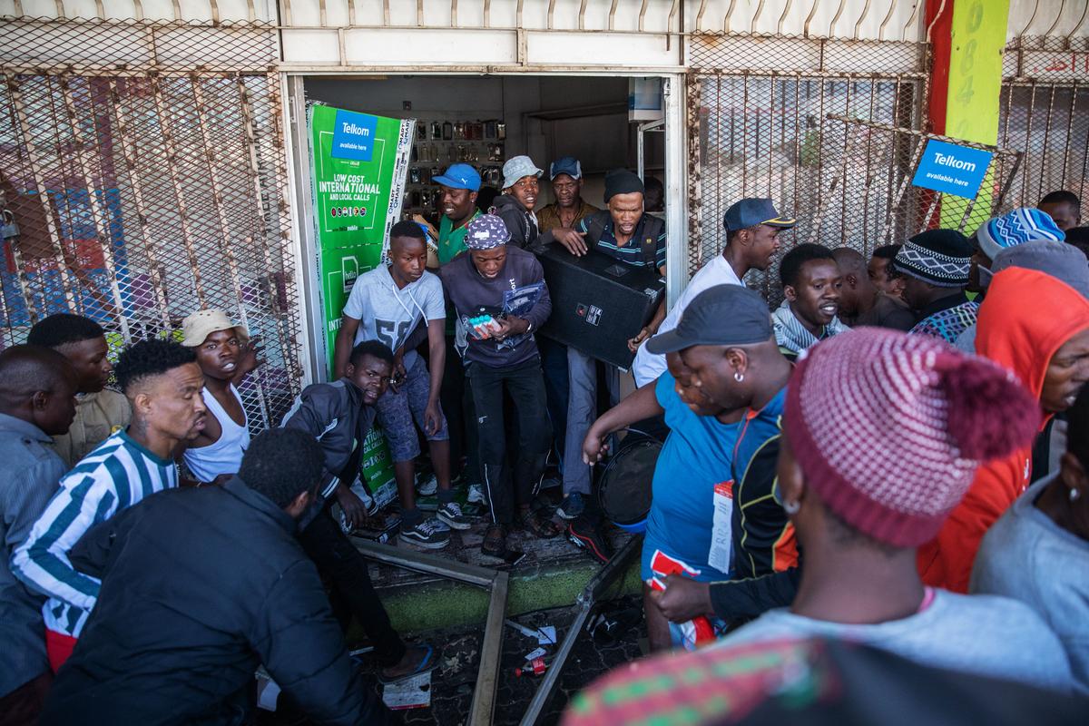 South Africa Simmers in the Wake of Violence